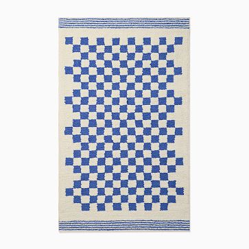 Checkerboard Bath Mat by Sarah Sherman Samuel