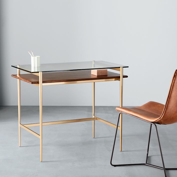 west elm x pbt Mid-Century Mini Desk