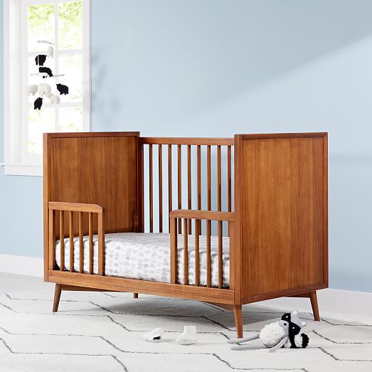 Mid-Century Toddler Bed Conversion Kit - Acorn | West Elm