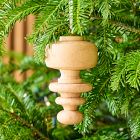 Mango Wood Finial Ornament