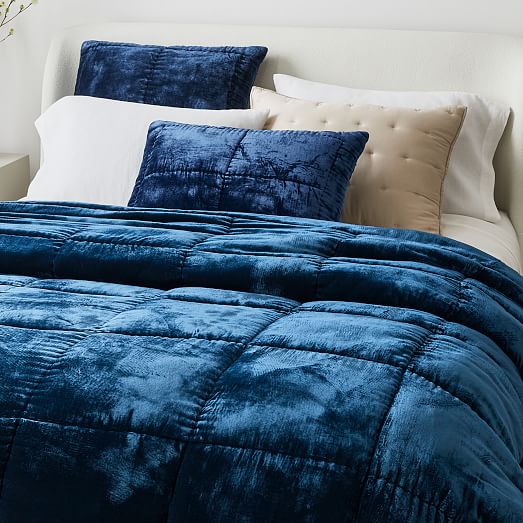 Lush Velvet Comforter & Shams | West Elm