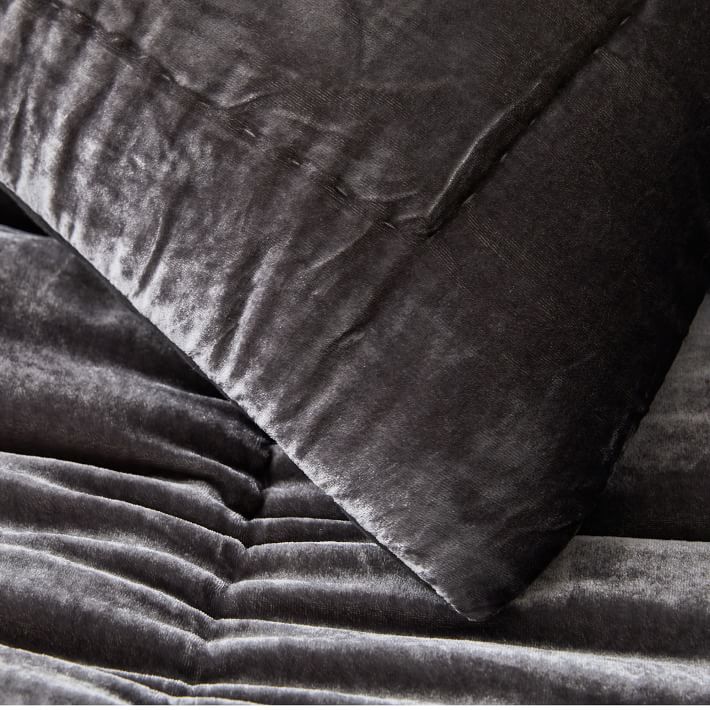 Lush Velvet Comforter & Shams | West Elm