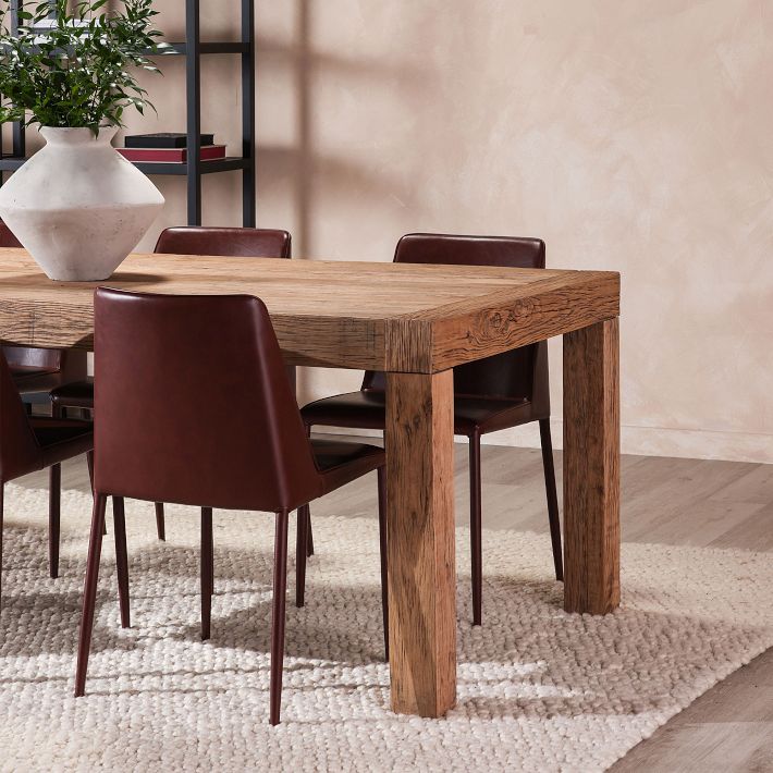 Solid Reclaimed Wood Dining Table | West Elm