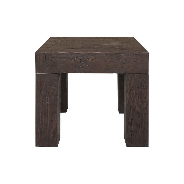 Solid Reclaimed Wood Side Table | West Elm