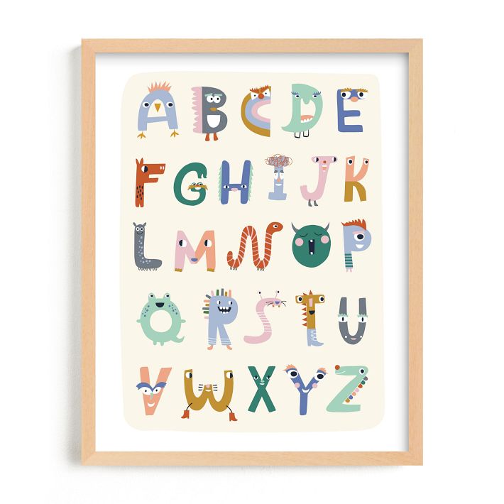 minted nursery prints