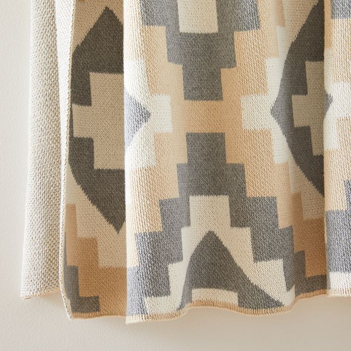 Happy Habitat Recycled Cotton Throw - Kilim | West Elm