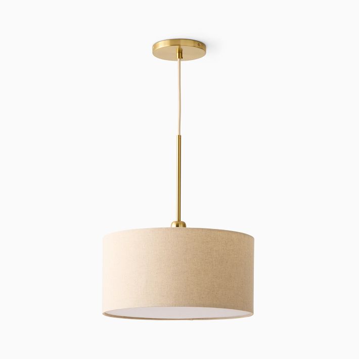 West elm drum deals pendant