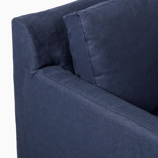 Marin Skirted Slipcover Chair West Elm