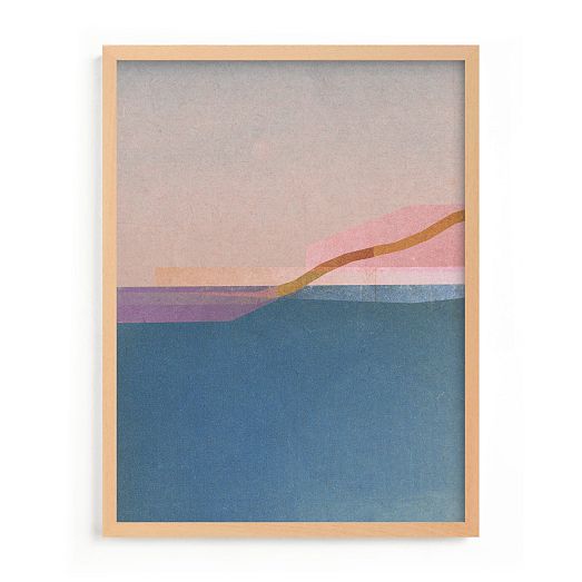 Horizons Framed Wall Art by Minted for West Elm West Elm