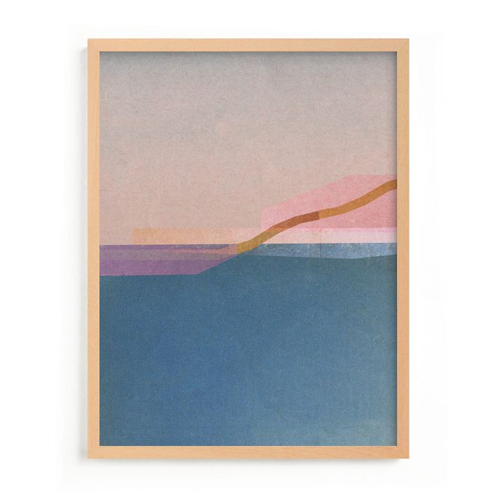 Horizons Framed Wall Art by Minted for West Elm | West Elm