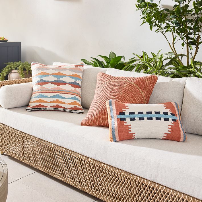 Indoor/Outdoor Pillow West Elm