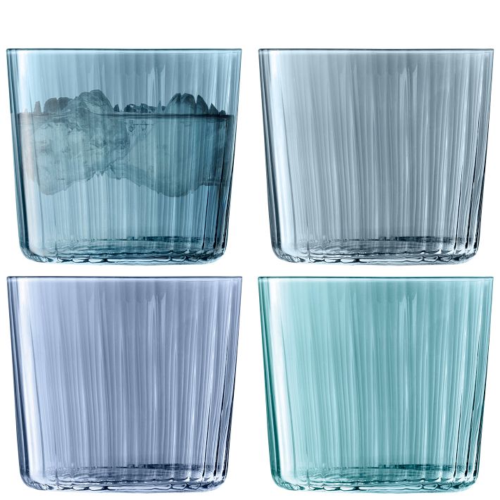 Gems Short Drinking Glasses (Set of 4)