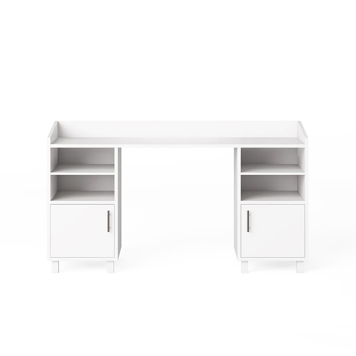 Rhys Desk (52) - Weathered White/Simply White