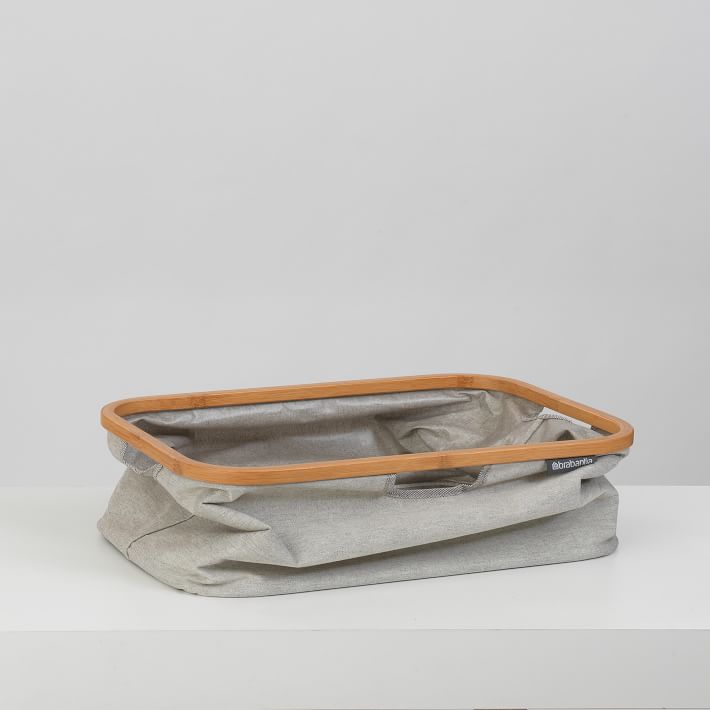 Brabantia Foldable Laundry Basket, Gray
