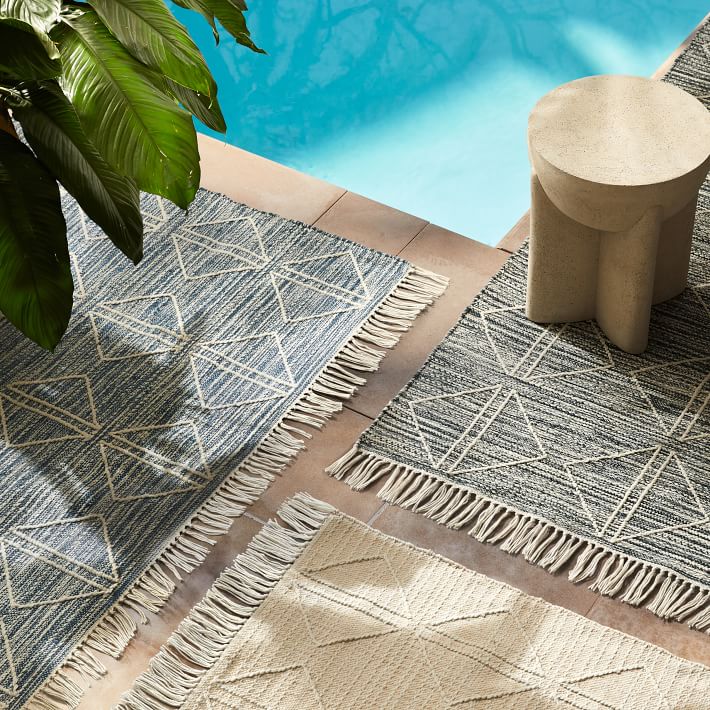 Diamond Brim Outdoor Rug