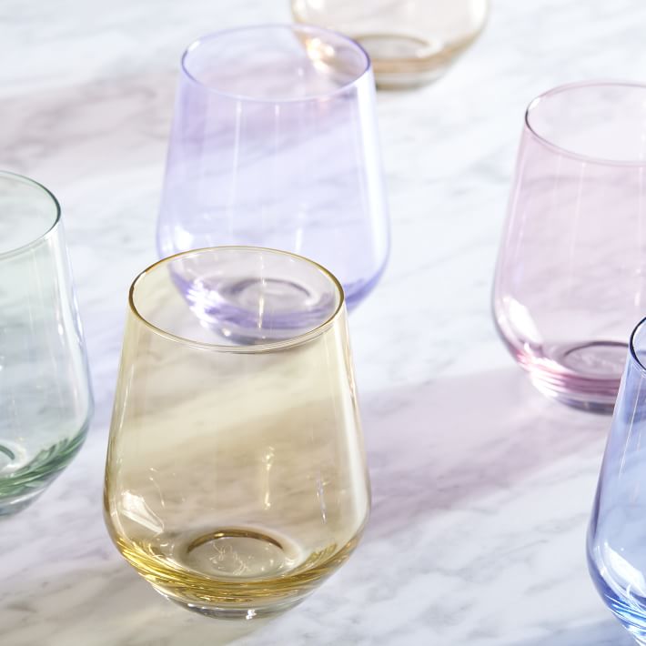 All Glassware – Estelle Colored Glass