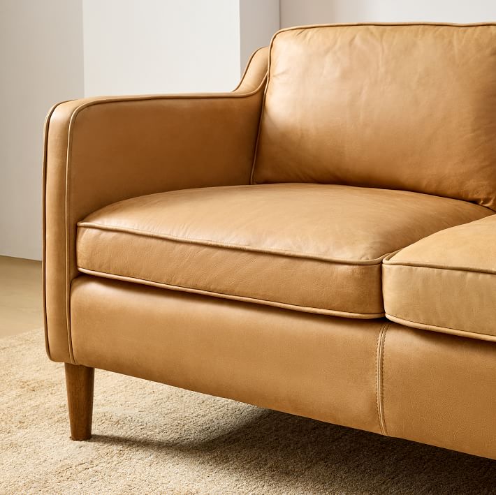 Hamilton Leather Sofa 70 91 West Elm