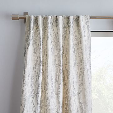 Bark Texture Jacquard Blackout Curtain 