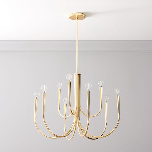 Swoop Arm Chandelier (30