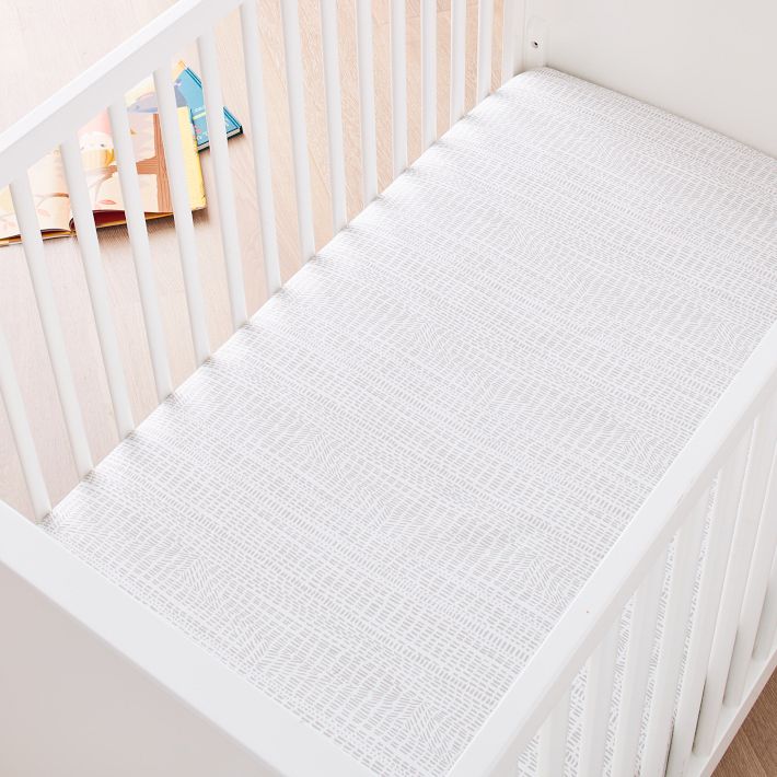 Bomu Crib Fitted Sheet West Elm
