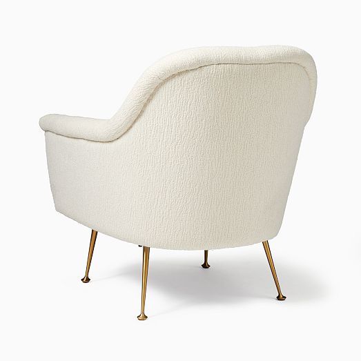 Phoebe Chair - Metal Legs | West Elm