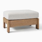 Porto Outdoor Ottoman | West Elm