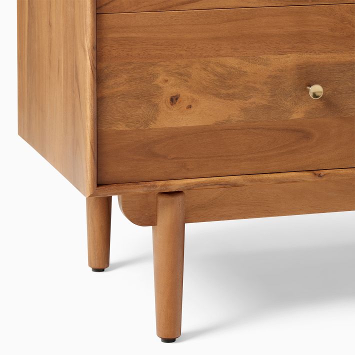 Keira Solid Wood Narrow 7Drawer Dresser (48") West Elm