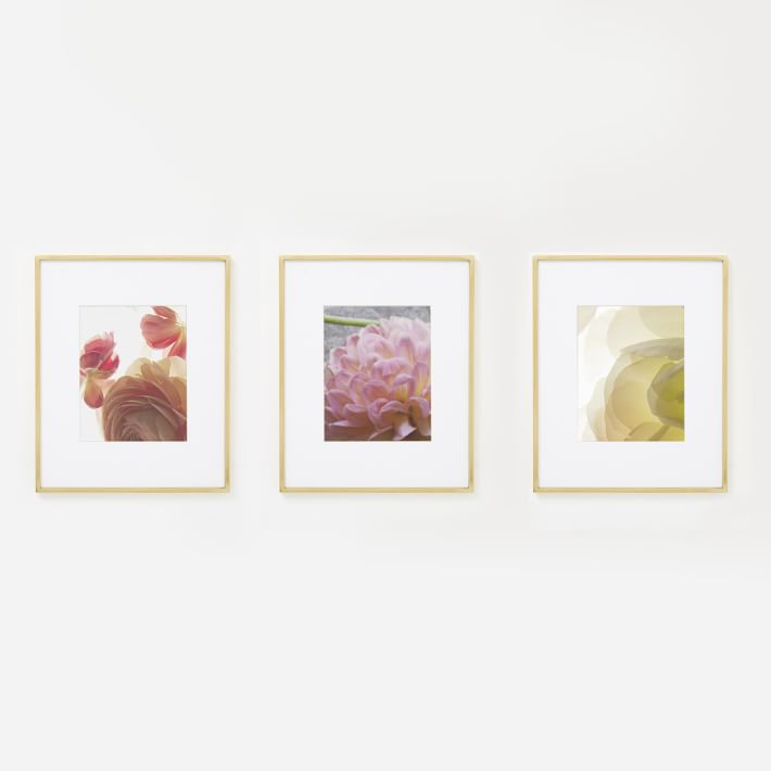 Metal Gallery Frames Set of 3 West Elm
