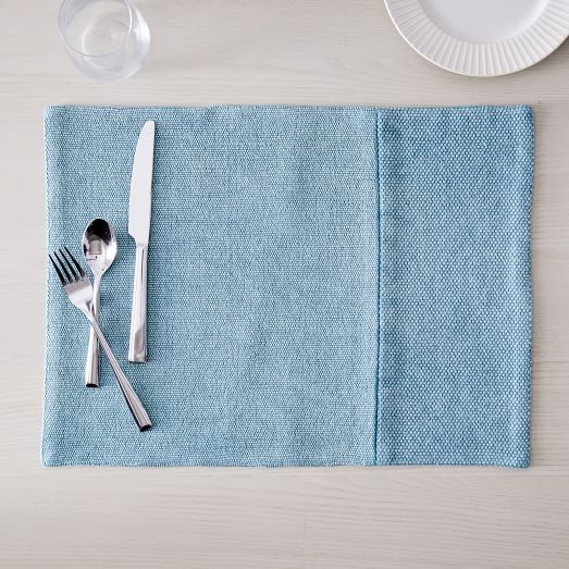 Cotton Canvas Placemats (Set of 2) West Elm