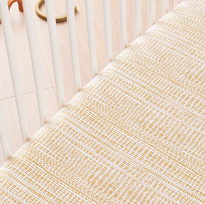 Bomu Crib Fitted Sheet West Elm