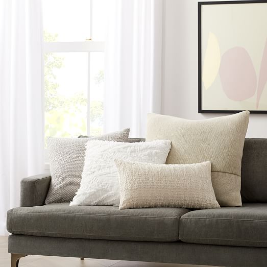 Cotton Canvas Pillow Cover | West Elm