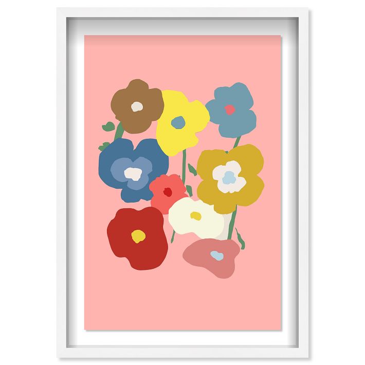 The Oliver Gal Artist Co. Floral Wall Art Canvas Prints ´Falling