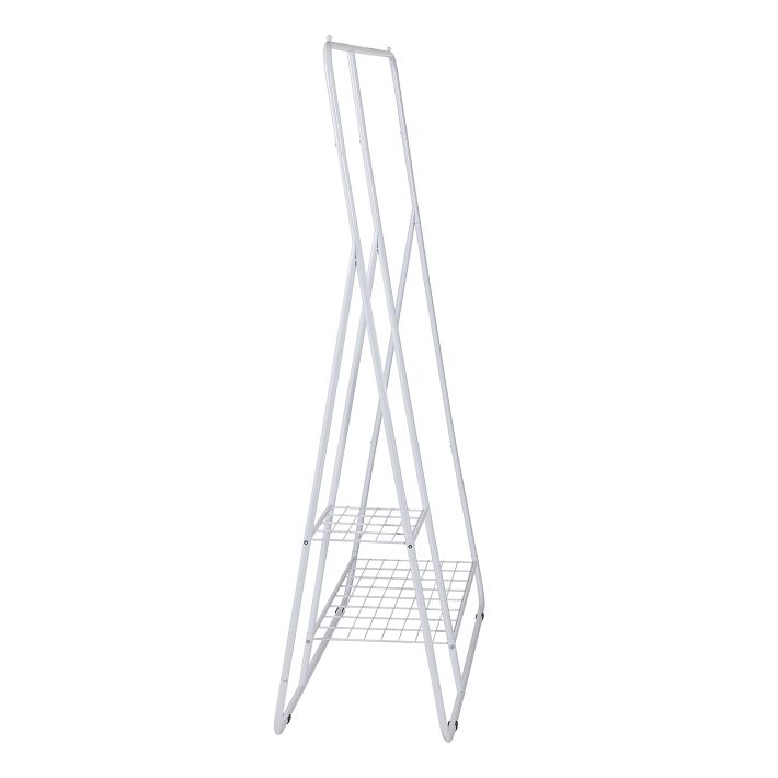 Clothing Rack w/ Shelves & Hanging Bar | West Elm