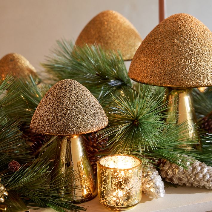 Decorative Glass Mushrooms | West Elm