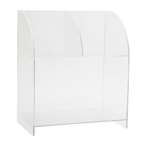 Clear Acrylic Bookshelf - Abbey