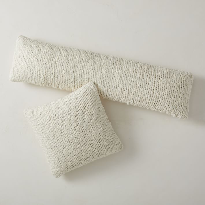 Wool Knit Pillow Cover West Elm