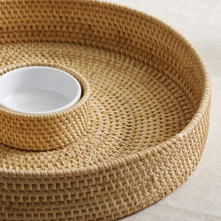 Merida Rattan Serveware West Elm