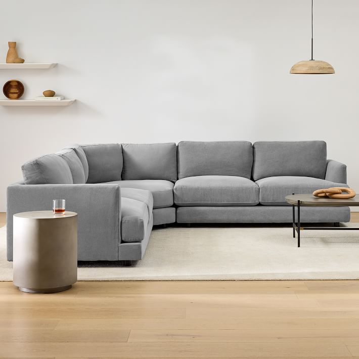 Haven L Shaped Wedge Sectional Sofa