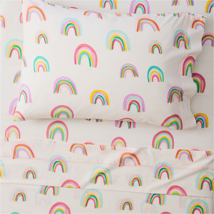 Rainbows Sheet Set West Elm