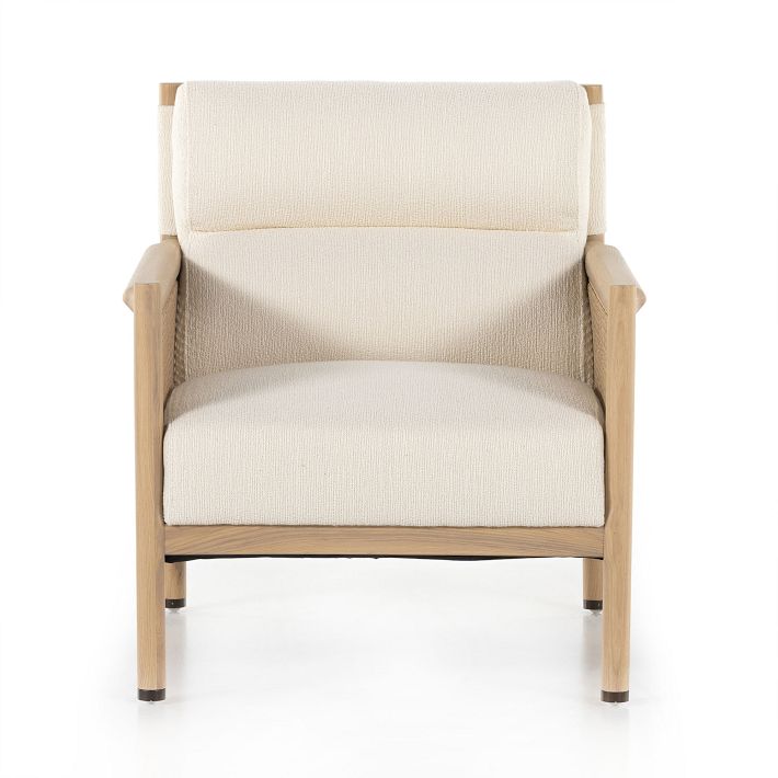 West elm cane online chair