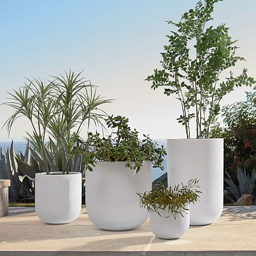 Radius Ficonstone Indoor Outdoor Planters 