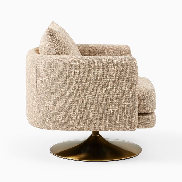 Auburn Swivel Chair West Elm