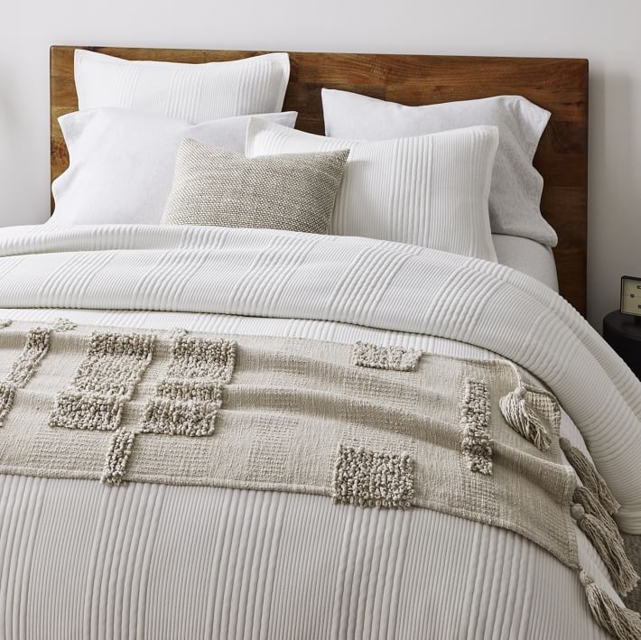 High Texture Bed Runner | West Elm