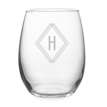 Engraved Barware 460ml Stemless Wine Glasses