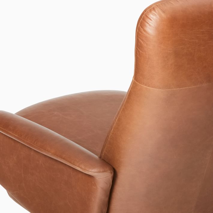 West elm swivel online recliner