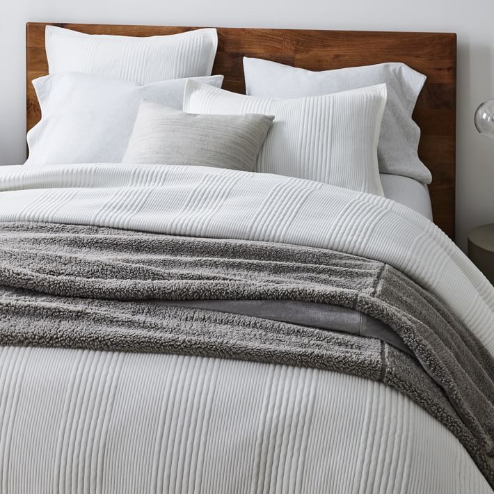 Sherpa Bed Blanket West Elm