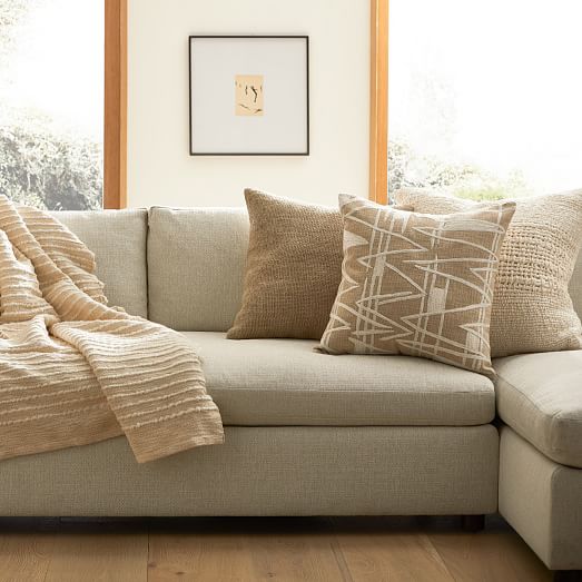 Cozy Weave Pillow Cover | West Elm