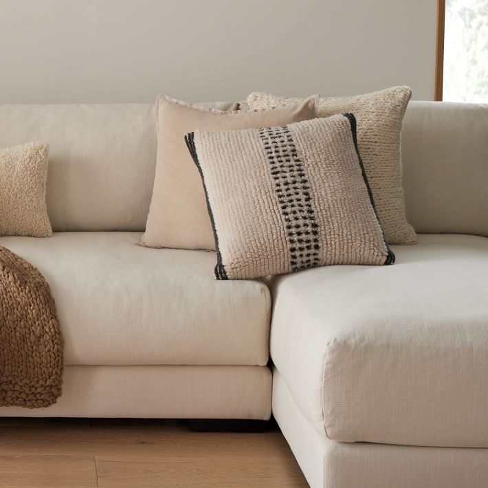 Wool Knit Pillow Cover West Elm