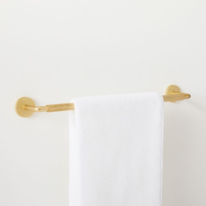 Knurled Bath Hardware | West Elm