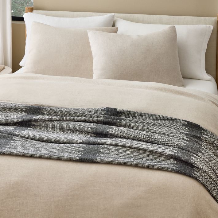 Reversible Woven Bed Blanket | West Elm
